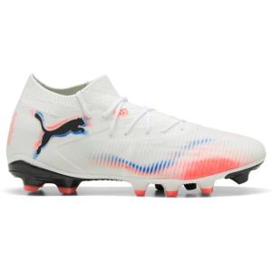 imagePUMA Mens Future Match Firm ArtificialGround Soccer CleatsWhiteblackglowing Red Ah25