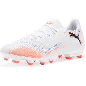 imagePUMA Mens Future Play Firm ArtificialGround Soccer Cleats SneakerWhiteblackglowing Red Ah25