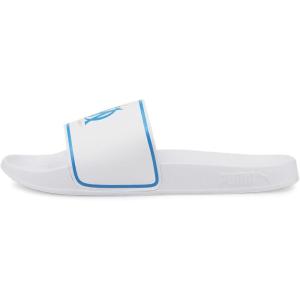 imagePUMA Mens Leadcat 20 Slide SandalWhitebleu Azur