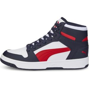 imagePUMA Mens LowtopParisian Nighthigh Risk Redwhite