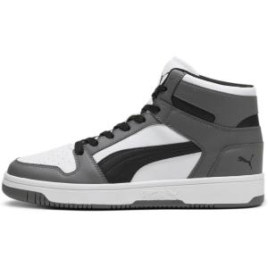 imagePUMA Mens LowtopWhiteblackcool Dark Gray