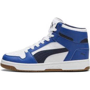 imagePUMA Mens LowtopWhitecobalt Glazeclub Navy