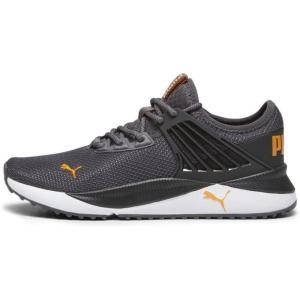 imagePUMA Mens Pacer Future TrailDark Coalpuma Blackpumpkin Pie