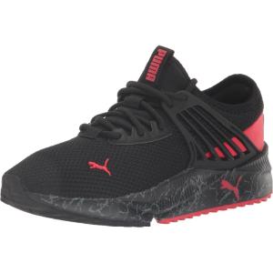 imagePUMA Mens Pacer Future TrailPuma Blackhigh Risk Redcastlerock