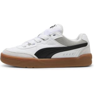 imagePUMA Mens Park Lifestyle SK8 Shoes Cool Dark GrayFrosted Ivory 105Whiteblackfeather Gray