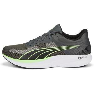 imagePUMA Mens Redeem Profoam SneakerShadow Grayblackfizzy Lime
