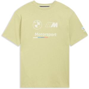 imagePUMA Mens Standard BMW M Motorsport Essentials Logo TeeCalming Green Ah24