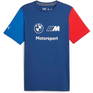 imagePUMA Mens Standard BMW M Motorsport Essentials Logo TeePro Bluem Color