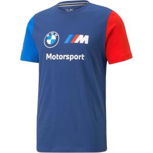 imagePUMA Mens Standard BMW M Motorsport Essentials Logo TeePro Bluem Color 23