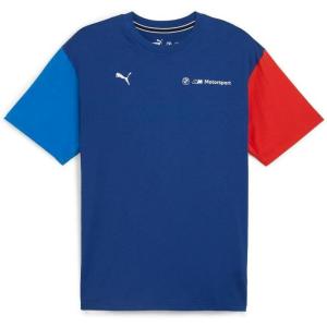 imagePUMA Mens Standard BMW M Motorsport Essentials Logo TeePro Bluem Color Ah24