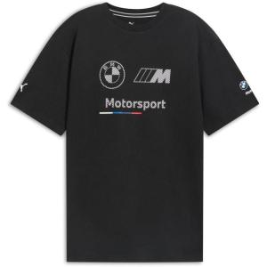 imagePUMA Mens Standard BMW M Motorsport Essentials Logo TeePuma Black Ah24