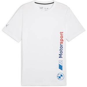 imagePUMA Mens Standard BMW M Motorsport Essentials Logo TeeWhite Ss24