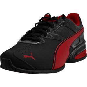 imagePUMA Mens Tazon 6 Cross Trainer SneakerPuma BlackRed Dahlia