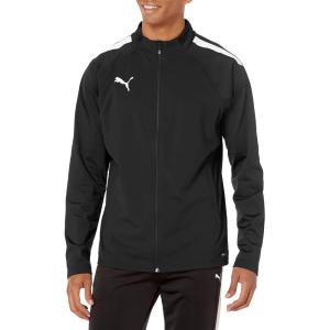 imagePUMA Mens Team Liga Training JacketBlackWhite