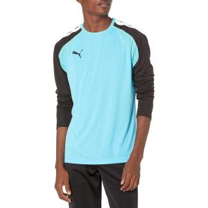 imagePUMA Mens Team Pacer Goalkeeper Long Sleeve JerseyBlue AtollBlackWhite