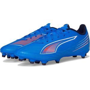 imagePUMA Mens Ultra Play Firm ArtificialGround Soccer Cleats SneakerUltra Bluewhiteglowing Red Ah25
