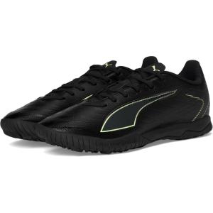 imagePUMA Mens Ultra Play Turf Trainer Soccer Cleats Sneaker BlackFizzy LightGreen Terrain AH25 105