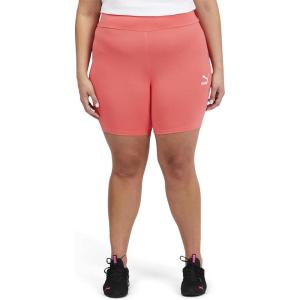 imagePUMA Womens Classics 7quot Short Tights Available in Plus SizesGeorgia Peach 10