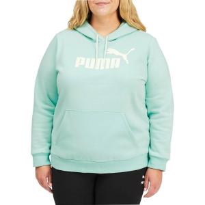 imagePUMA Womens Essentials Logo Fleece HoodieBlue