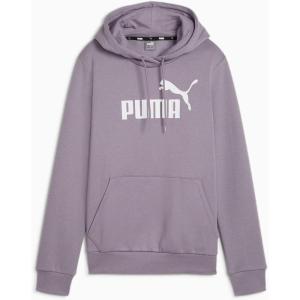 imagePUMA Womens Essentials Logo Fleece HoodiePale Plum