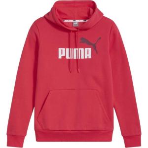 imagePUMA Womens Essentials Logo Fleece HoodieTart Cherry
