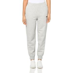 imagePUMA Womens Essentials Logo Fleece SweatpantsLight Gray Heather Cuff Leg Ss25