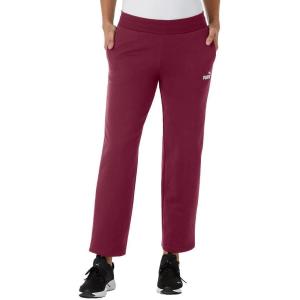 imagePUMA Womens Essentials Straight Leg Fleece SweatpantsDark Jasper
