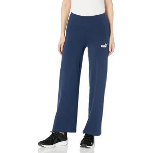imagePUMA Womens Essentials Straight Leg French Terry SweatpantsClub Navy
