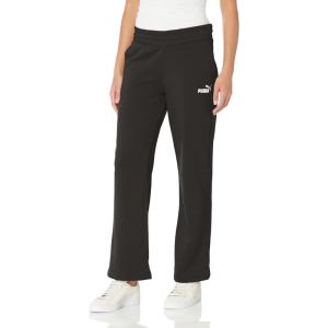 imagePUMA Womens Essentials Straight Leg French Terry SweatpantsPuma Black