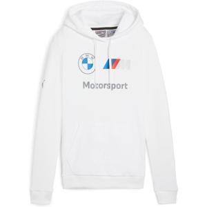 imagePUMA Womens Standard BMW M Motorsport Essentials Logo Fleece HoodiePuma Whitess24