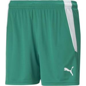imagePUMA Womens Teamliga 4quot ShortsPepper Greenpuma White