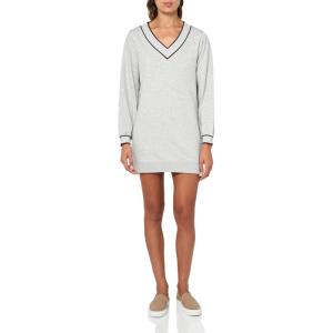 imagePUMA Womens Vintage Sport Long Sleeve DressLight Gray Heather