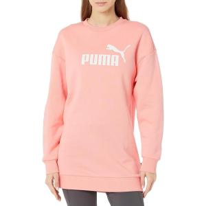 imagePUMA womens Essentials Crewneck Fleece DressPeach Smoothie