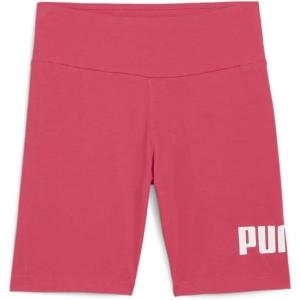 imagePUMA womens Essentials Logo 7quot Short LeggingsGarnet Rose