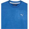 imagePUMA Boys Cloudspun CrewneckBright Cobalt Heather