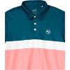 imagePUMA Boys Colorblock PoloMelon Punchocean Tr