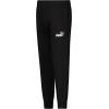 imagePUMA Boys Core Logo Jogger Side Seam Pockets Elastic Waistband Pull on PantBlackWhite