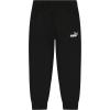 imagePUMA Boys Core Logo Jogger Side Seam Pockets Elastic Waistband Pull on PantBlackWhite