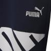 imagePUMA Boys Core Logo Jogger Side Seam Pockets Elastic Waistband Pull on PantPuma Navy