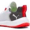 imagePUMA Boys Golf ShoePuma White Dark Coal