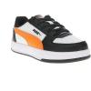 imagePUMA Kids Boys Caven 20 Lace Up Sneakers Shoes Casual  BlackPuma Whiterickie Orangepuma Black