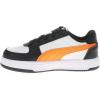 imagePUMA Kids Boys Caven 20 Lace Up Sneakers Shoes Casual  BlackPuma Whiterickie Orangepuma Black