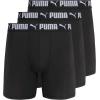 imagePUMA Mens 3 Pack Athletic Fit Boxer BriefsPuma Black