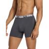 imagePUMA Mens 360 Sport Mesh 5 Pack Boxer BriefsBlackCastlerockClub Navy