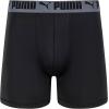 imagePUMA Mens 4 Pack Active Stretch Boxer BriefsBlack