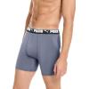imagePUMA Mens 4 Pack Active Stretch Boxer BriefsBlackGrey