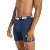 imagePUMA Mens 4 Pack Active Stretch Boxer BriefsBlueBlackGrey
