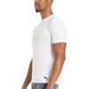 imagePUMA Mens 4 Pack Cotton Crewneck Short Sleeve TShirtBlackGreyWhiteNavy