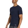 imagePUMA Mens 4 Pack Cotton Crewneck Short Sleeve TShirtBlackGreyWhiteNavy
