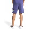 imagePUMA Mens Big Logo Fleece 10quot Shorts Available in Big ampamp TallBlue Crystal Ss25